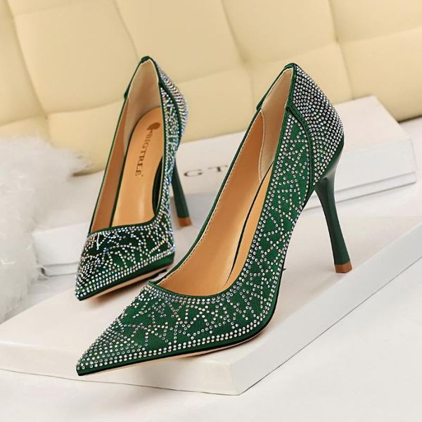 bigtree high heels 9.5cm green pumps high heels wedding shoes diamonds silk pumps bridal shoes estiletos mujer women, Black
bigtree high heels 9.5cm green pumps high heels wedding shoes diamonds silk pumps bridal shoes estiletos mujer women, Black