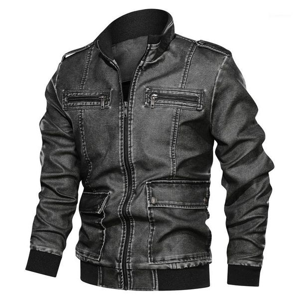 autumn winter new retro washing mens faux leather jacket coat pockets casual plus size 6xl fit pu leather jackets men warm coats1, Black
autumn winter new retro washing mens faux leather jacket coat pockets casual plus size 6xl fit pu leather jackets men warm coats1, Black