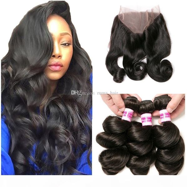 loose wave 360 lace frontal with bundles natural color loose wave peruvian virgin unprocess 3pcs with pre plucked 360 lace frontal, Black;brown
loose wave 360 lace frontal with bundles natural color loose wave peruvian virgin unprocess 3pcs with pre plucked 360 lace frontal, Black;brown