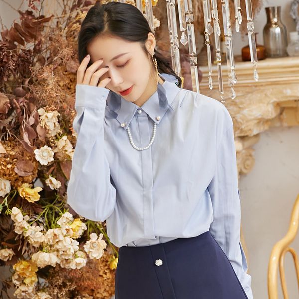 2021 new loose women dressed in white long sleeve office female streetwear lady shirt ypl0
2021 new loose women dressed in white long sleeve office female streetwear lady shirt ypl0