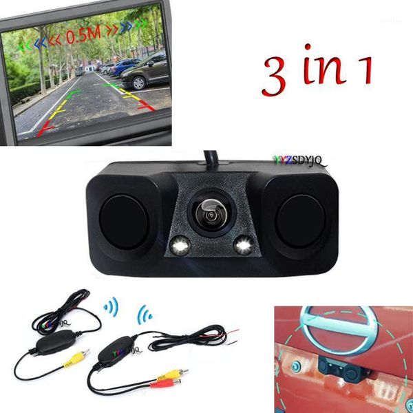 wireless 3in1 styling reversing radar car parking sensors rearview backup wide angle camera night vision1
wireless 3in1 styling reversing radar car parking sensors rearview backup wide angle camera night vision1
