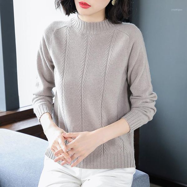 2020 spring new women's sweater round neck solid color long-sleeved sweater1, White;black
2020 spring new women's sweater round neck solid color long-sleeved sweater1, White;black