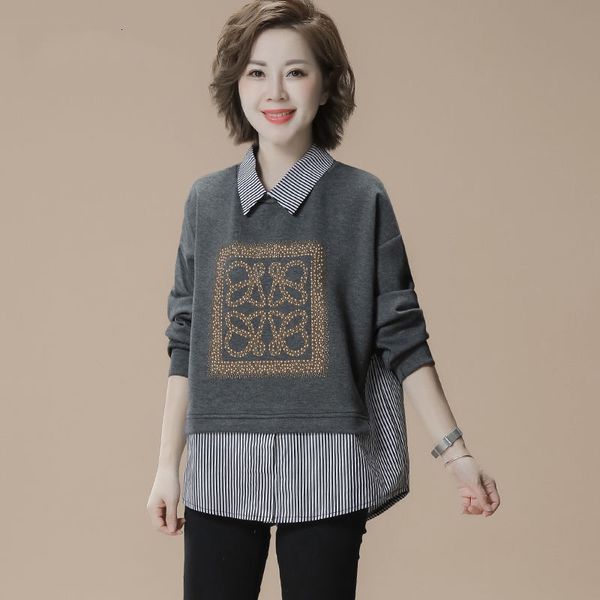 literary art large size fake two korean version of sanitary clothes women's autumn winter 2019 new loose and slim sweater
literary art large size fake two korean version of sanitary clothes women's autumn winter 2019 new loose and slim sweater
