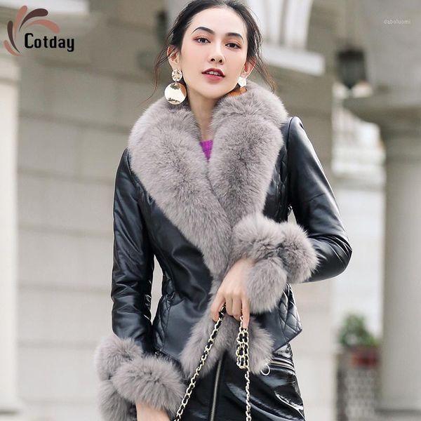 cotday thick sheepskin big fur warm fur plus size 2020 bfashion women england style genuine winter warm outwear coat1, Black
cotday thick sheepskin big fur warm fur plus size 2020 bfashion women england style genuine winter warm outwear coat1, Black
