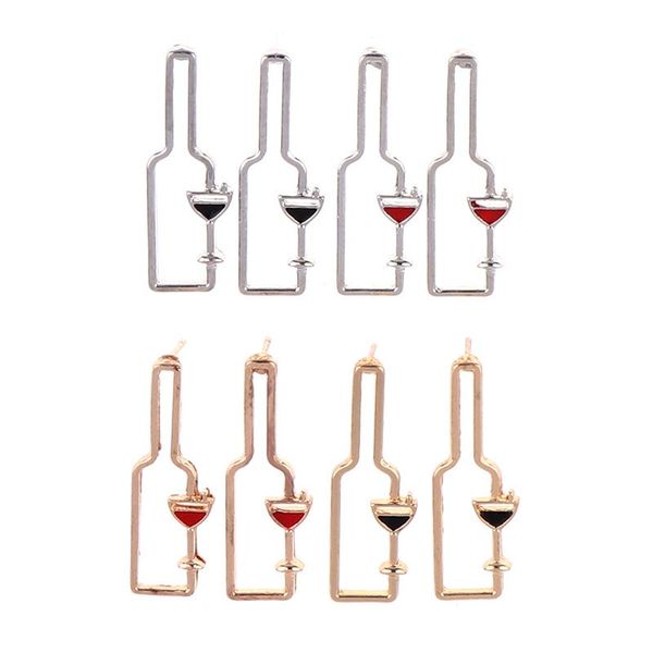 fashion wine bottle earrings hollow geometric party personality statement earrings simple jewelry, Golden;silver
fashion wine bottle earrings hollow geometric party personality statement earrings simple jewelry, Golden;silver