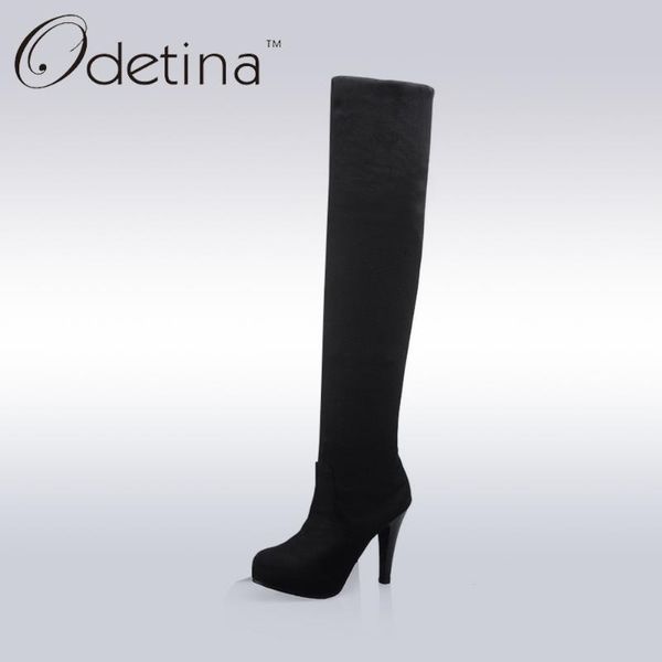 boots odetina handmade thigh high large size blue over the knee heel women 2021 winter warm ladies long, Black
boots odetina handmade thigh high large size blue over the knee heel women 2021 winter warm ladies long, Black