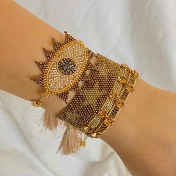 beaded, strands bluestar 2021 3d turkish eye bracelet chic star pulseras mujer moda fashion crystal handmade miyuki bead bracelets, Black
beaded, strands bluestar 2021 3d turkish eye bracelet chic star pulseras mujer moda fashion crystal handmade miyuki bead bracelets, Black