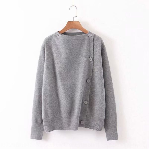 d8zy-032 korean women's clothing 2019 autumn and winter new solid color multi-wear button sweater button cardigan sweater for women 8bv, White;black
d8zy-032 korean women's clothing 2019 autumn and winter new solid color multi-wear button sweater button cardigan sweater for women 8bv, White;black