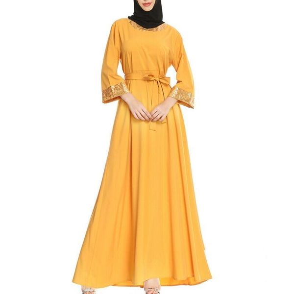 women's abayas musliman fashion long sleeve robe yellow ladies ramadan islamic clothing maxi dress female abaya, Red
women's abayas musliman fashion long sleeve robe yellow ladies ramadan islamic clothing maxi dress female abaya, Red