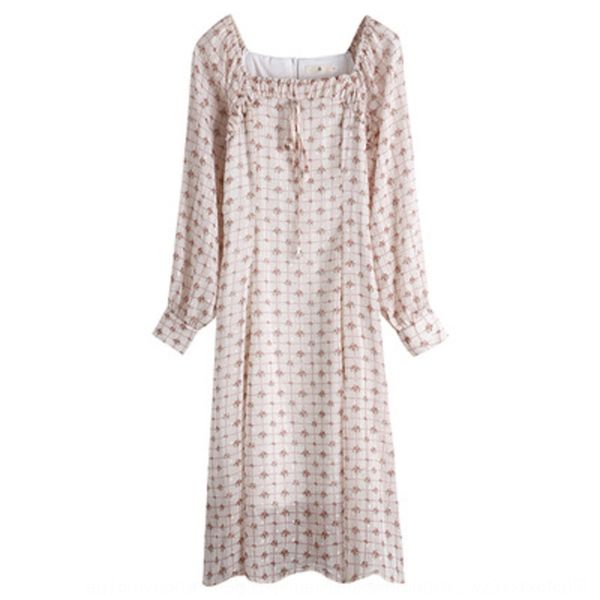 autumn 2020 new style literary dress fairy super xiansen long sleeve autumn skirt new chiffon skirt chiffon floral dress sreut, Black;gray
autumn 2020 new style literary dress fairy super xiansen long sleeve autumn skirt new chiffon skirt chiffon floral dress sreut, Black;gray