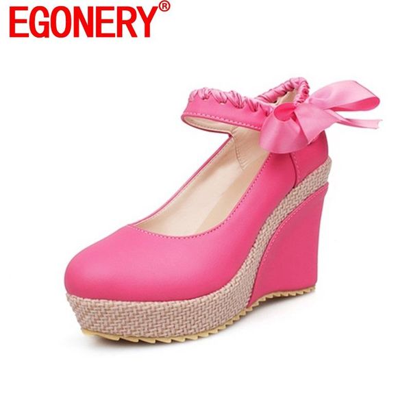 egonery women high heels pumps 2020 autumn new come round toe platform wedges ankle strap sweet girls shoes plus size woman pump, Black
egonery women high heels pumps 2020 autumn new come round toe platform wedges ankle strap sweet girls shoes plus size woman pump, Black
