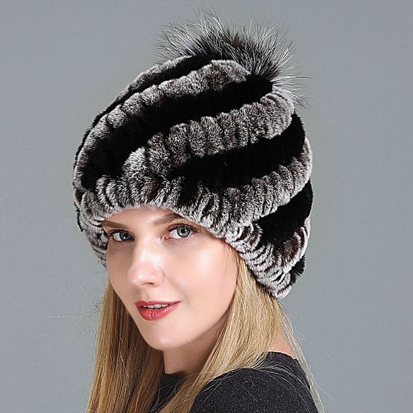 beanie/skull caps winter lady natural rex fur hat women warm soft genuine cap + silver ball knitted real, Blue;gray
beanie/skull caps winter lady natural rex fur hat women warm soft genuine cap + silver ball knitted real, Blue;gray