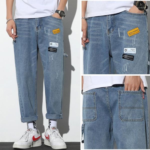 mens blue jeans korean fashoion pants 2020 vintage straight pants harajuku jeans baggy scratched denim ankle1
mens blue jeans korean fashoion pants 2020 vintage straight pants harajuku jeans baggy scratched denim ankle1