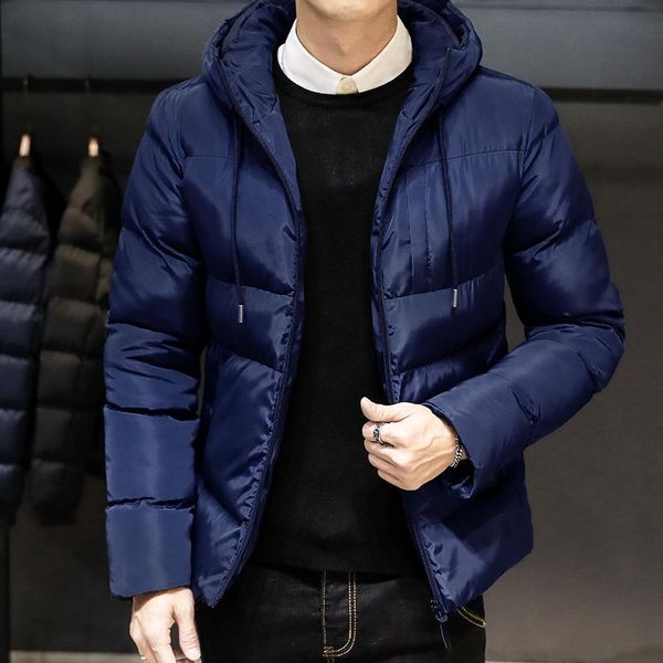 autumn winter men cotton coat thick hoodied solid color slim male casual windbreak jackets warm outwear, Black
autumn winter men cotton coat thick hoodied solid color slim male casual windbreak jackets warm outwear, Black