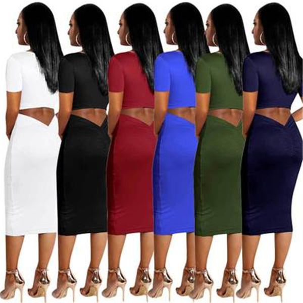 ladies solid color splicing dress fashion trend short sleeve backless hollow midi skirt designer female autumn casual slim folds dress, Black;gray
ladies solid color splicing dress fashion trend short sleeve backless hollow midi skirt designer female autumn casual slim folds dress, Black;gray