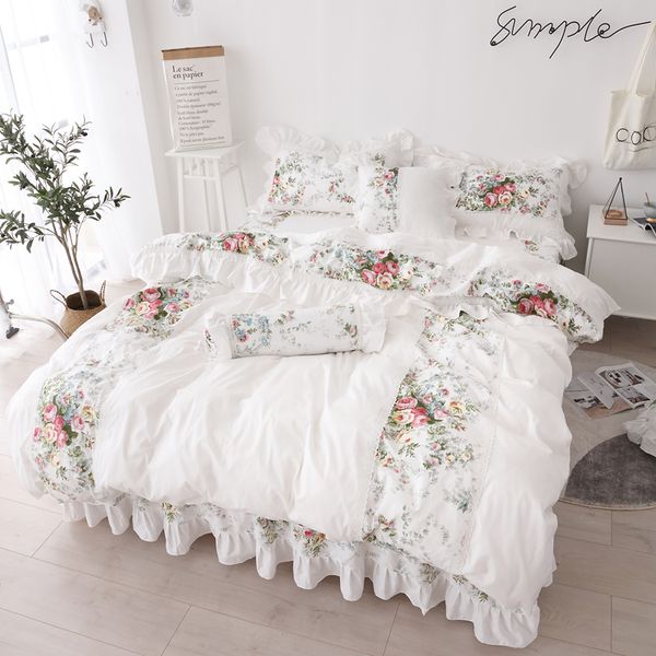 korean oil painting style bedding sets king size duvet cover sets bed skirt lace cotton floral princess comforter bedding 1012
korean oil painting style bedding sets king size duvet cover sets bed skirt lace cotton floral princess comforter bedding 1012