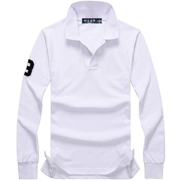 wholesale autumn and winter new high-quality 100% cotton men's fashion long-sleeved polo shirt casual men's polo shirt long sleeve, White;black
wholesale autumn and winter new high-quality 100% cotton men's fashion long-sleeved polo shirt casual men's polo shirt long sleeve, White;black