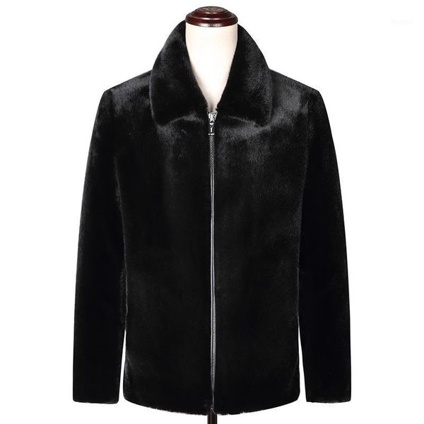 q5 new fashion autumn and winter clothing men's coat short-style 10% mink cashmere coat male zipper overcoat men's fur1, Black
q5 new fashion autumn and winter clothing men's coat short-style 10% mink cashmere coat male zipper overcoat men's fur1, Black