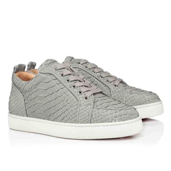 paris red bottom low sneakers rantulow orlato flat trainers,men's /women's red soles luxurys designers grey fish-python genuine le, Black
paris red bottom low sneakers rantulow orlato flat trainers,men's /women's red soles luxurys designers grey fish-python genuine le, Black