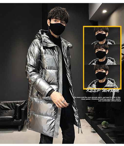 2021 New Men's Winter Young Windproof Jacket Thicken Handsome Man White Duck Down 5hkv, Black
2021 New Men's Winter Young Windproof Jacket Thicken Handsome Man White Duck Down 5hkv, Black