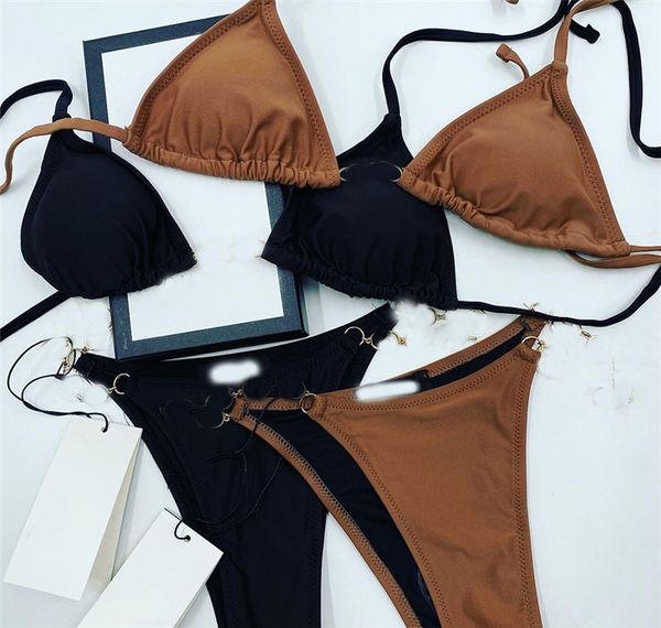 letters chain bikinis swimsuits sunbathing beachwear for women summer pool spa comfortable bathing suit black brown swimwear
letters chain bikinis swimsuits sunbathing beachwear for women summer pool spa comfortable bathing suit black brown swimwear