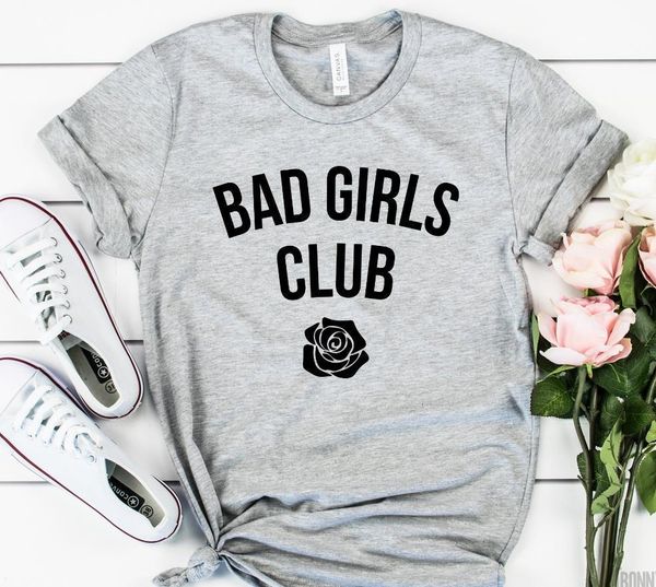 bad girls club print women tshirt cotton casual funny t shirt for lady yong girl tee hipster drop ship s-441, White
bad girls club print women tshirt cotton casual funny t shirt for lady yong girl tee hipster drop ship s-441, White