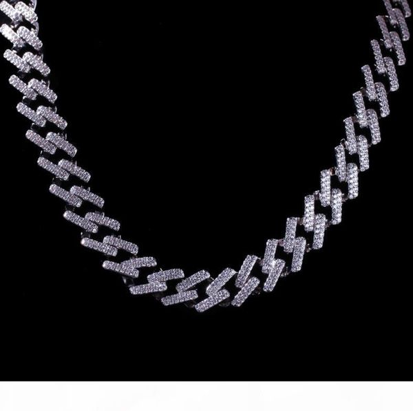 14mm strip-shaped miami cuban chain full of zircon men's hip-hop necklace 18inch-22inch, Silver
14mm strip-shaped miami cuban chain full of zircon men's hip-hop necklace 18inch-22inch, Silver