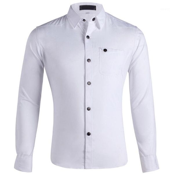 new 2020 fashion shirts male brand solid smart casual no ironing us size men summer autumn long sleeve formal wear1, White;black
new 2020 fashion shirts male brand solid smart casual no ironing us size men summer autumn long sleeve formal wear1, White;black