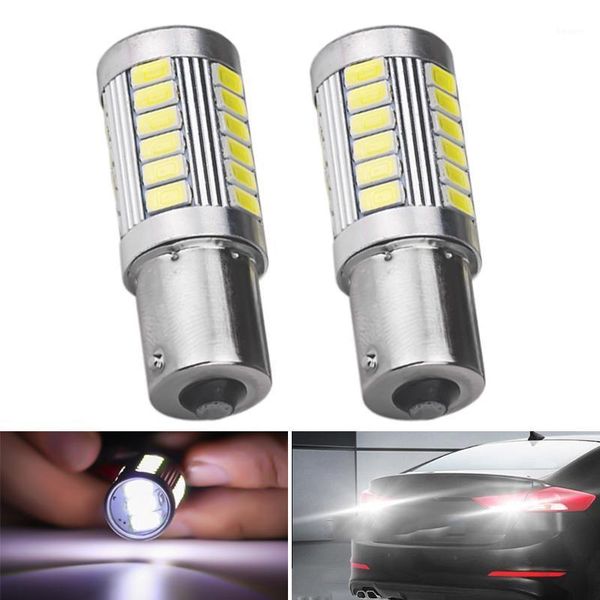 

emergency lights 2pcs car led 1157 1156 7443 7440 p21w ba15s 33 smd 5630 5730 white backup reserve light motor brake bulb daytime running li