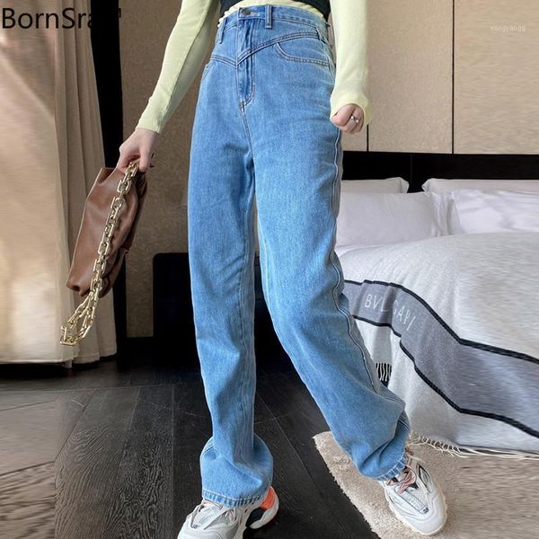 bornsra high waist jeans for woman 2020 denim ladies full length streetwear flare pants blue autumn women clothing1
bornsra high waist jeans for woman 2020 denim ladies full length streetwear flare pants blue autumn women clothing1