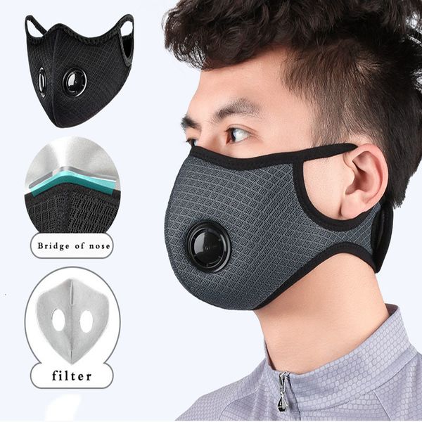 4 colors cycling face mask with 3 lays filters sport training mask double air breathable valve mask
4 colors cycling face mask with 3 lays filters sport training mask double air breathable valve mask