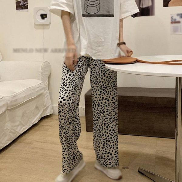 high waist wide leg pants women fashion printing pattern loose pants streetwear autumn female casual elastic waist trousers w, Black;white
high waist wide leg pants women fashion printing pattern loose pants streetwear autumn female casual elastic waist trousers w, Black;white