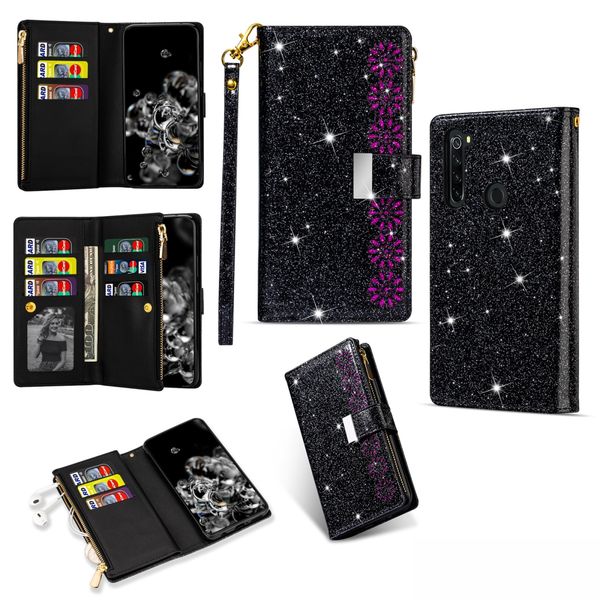 for xiaomi redmi note 8 multi-card slots starry sky laser carving glitter zipper horizontal flip leather case with holder wallet lanyard
for xiaomi redmi note 8 multi-card slots starry sky laser carving glitter zipper horizontal flip leather case with holder wallet lanyard