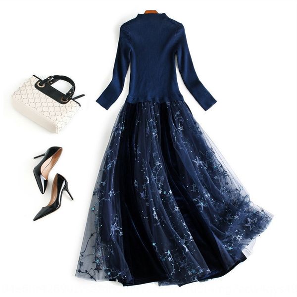 muhe knitted women wear long mesh in autumn and winter 2019 dress dresslong skirt dress new style hip covering skirt looks thin 96mnu, Black;gray
muhe knitted women wear long mesh in autumn and winter 2019 dress dresslong skirt dress new style hip covering skirt looks thin 96mnu, Black;gray