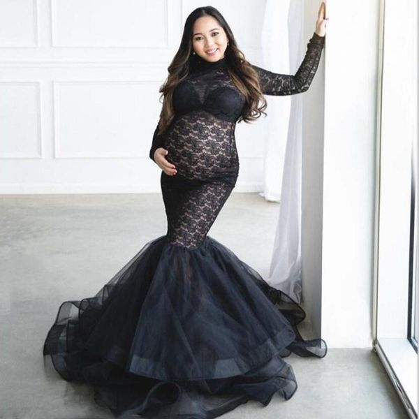 maternity dresses lace tulle dress pregnant women clothes pography pregnancy long sleeve po shoot gown maxi clothing, White
maternity dresses lace tulle dress pregnant women clothes pography pregnancy long sleeve po shoot gown maxi clothing, White