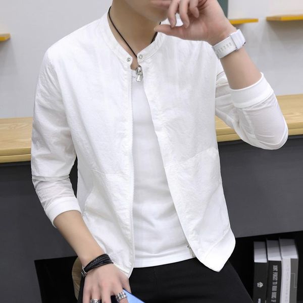 2021 summer jackets men sun-protective clothing casual solid quality slim fit brand clothing new fashion men jackets m-4xl, Black;brown
2021 summer jackets men sun-protective clothing casual solid quality slim fit brand clothing new fashion men jackets m-4xl, Black;brown