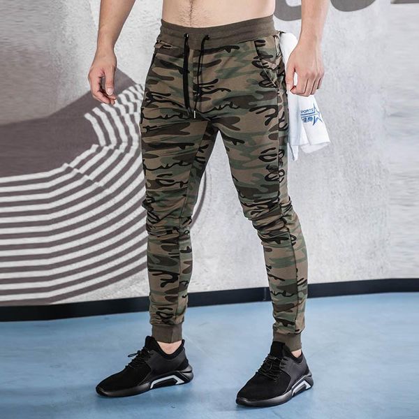 men's pants men camouflage fitness casual elastic bodybuilding clothing sweatpants joggers zip pocket, Black
men's pants men camouflage fitness casual elastic bodybuilding clothing sweatpants joggers zip pocket, Black