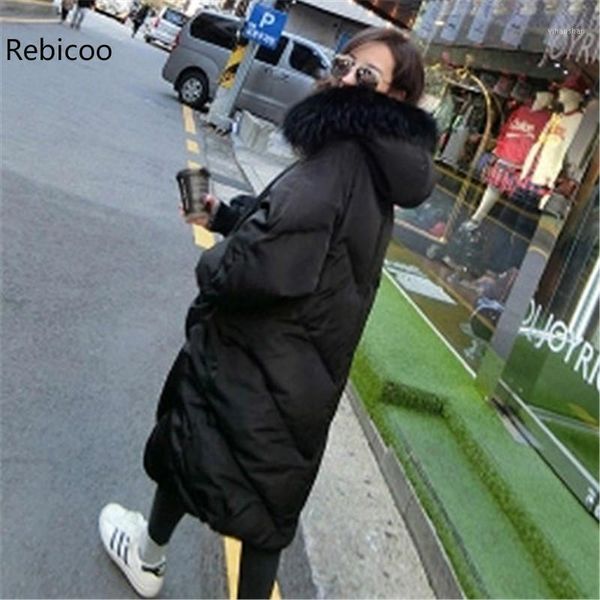 new oversized coats thick winter jacket women hooded fur collar down cotton coat long jacket female parkas mujer maxi coats1, Black
new oversized coats thick winter jacket women hooded fur collar down cotton coat long jacket female parkas mujer maxi coats1, Black