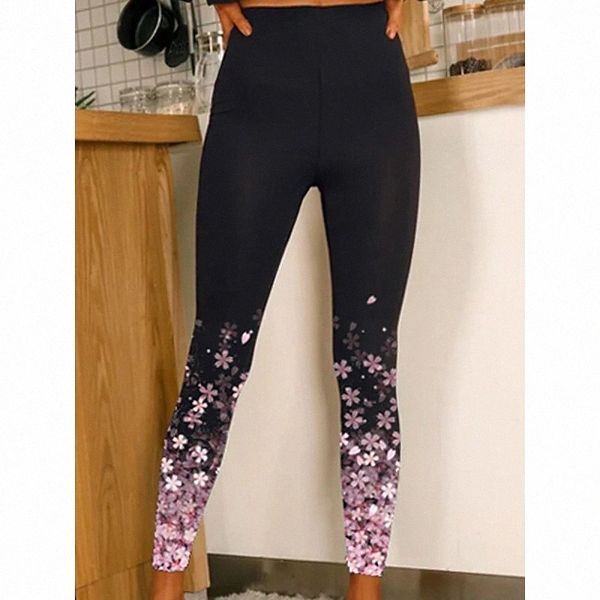 women's fashion tights leggings elastic waist print ankle-length pants weekend yoga stretchy graphic flower / floral comfort mid waist, Black
women's fashion tights leggings elastic waist print ankle-length pants weekend yoga stretchy graphic flower / floral comfort mid waist, Black