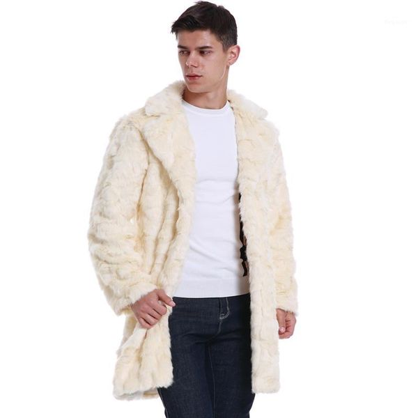 2019 male faux fur fashion solid color jacket overcoat men's faux fur long sleeve with pocket jackets men luxury coat warm1, Black
2019 male faux fur fashion solid color jacket overcoat men's faux fur long sleeve with pocket jackets men luxury coat warm1, Black