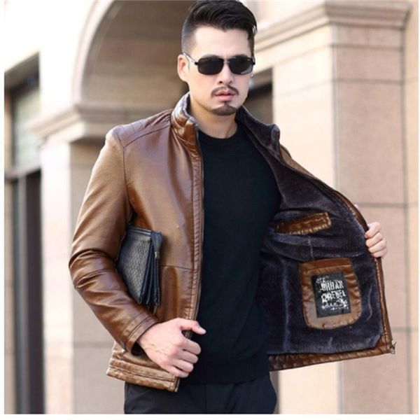 men's fur & faux plus size 8xl 7xl 6x leather jacket men winter leanther solid thick coat male thermal fleece casual stand collar cloth, Black
men's fur & faux plus size 8xl 7xl 6x leather jacket men winter leanther solid thick coat male thermal fleece casual stand collar cloth, Black