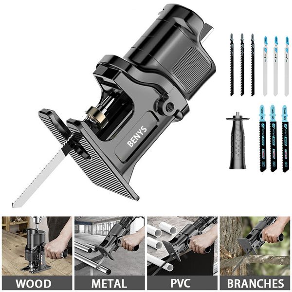 portable reciprocating saw adapter electric drill to electric saw for wood metal cutting tool with saw blade
portable reciprocating saw adapter electric drill to electric saw for wood metal cutting tool with saw blade