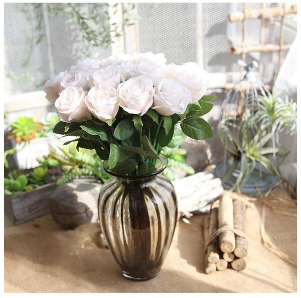 decorative flowers & wreaths rose artificial wedding decoration romantic date /party sending roses silk flower bouquet real touch decor
decorative flowers & wreaths rose artificial wedding decoration romantic date /party sending roses silk flower bouquet real touch decor