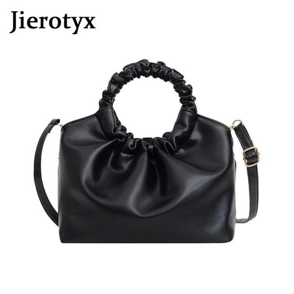 jierotyx vintage ruched shoulder messenger bag for women tote bag pu leather clutches handbag and purses female
jierotyx vintage ruched shoulder messenger bag for women tote bag pu leather clutches handbag and purses female