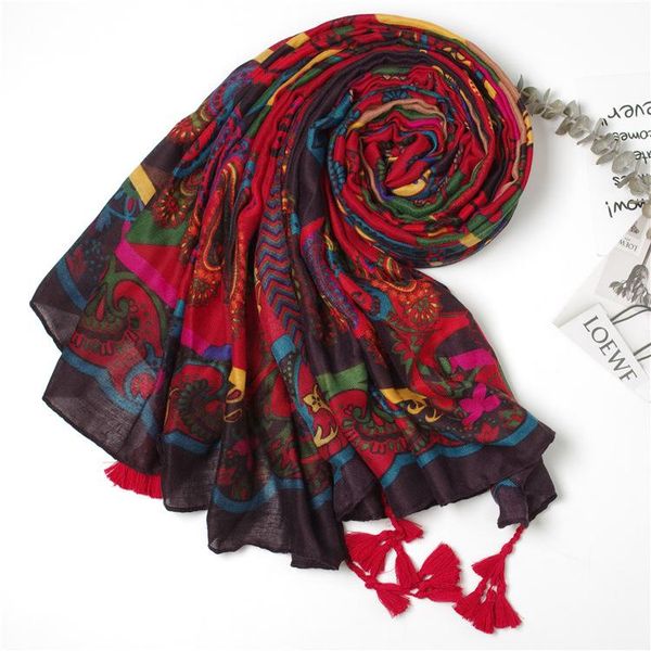 scarves 2021 cotton paisley print tassel shawls wrap women long bohemia style beach floral scarf hijab, Blue;gray
scarves 2021 cotton paisley print tassel shawls wrap women long bohemia style beach floral scarf hijab, Blue;gray