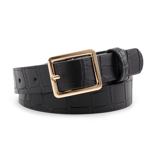 crocodile pattern fashion belt for women gold buckle ladies leather belt black brown female jeans belts pasek damski
crocodile pattern fashion belt for women gold buckle ladies leather belt black brown female jeans belts pasek damski