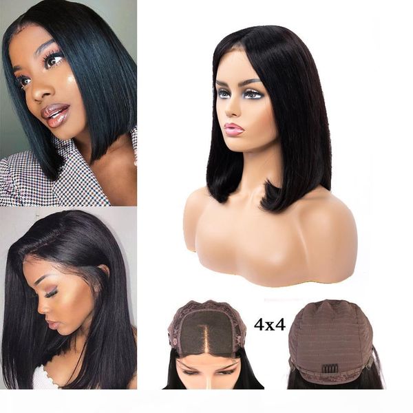 human hair lace frontal wigs brazilian straight bob 4x4 bob short lace wigs 150% density natural color gagaqueen hair, Black;brown
human hair lace frontal wigs brazilian straight bob 4x4 bob short lace wigs 150% density natural color gagaqueen hair, Black;brown