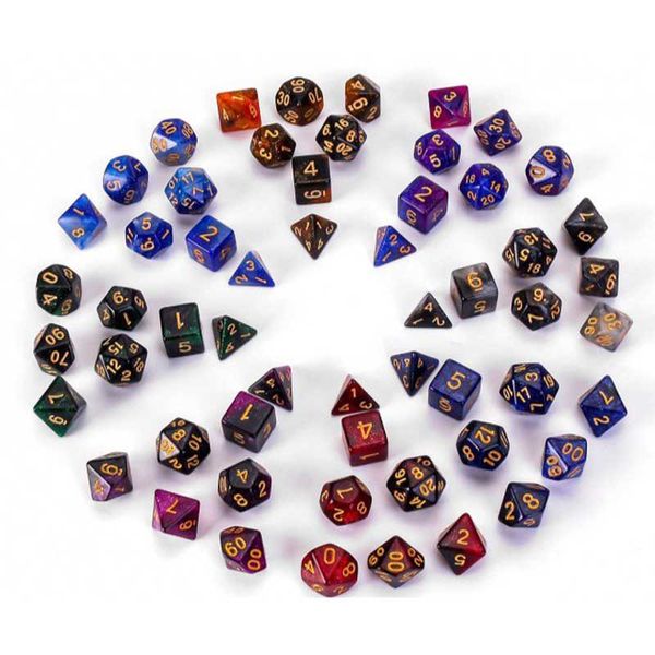 polyhedral 7pcs dice set for dungeons dragons double-colors acrylic digital dices play game die fashion chidlren toys gifts kimter-k210fa
polyhedral 7pcs dice set for dungeons dragons double-colors acrylic digital dices play game die fashion chidlren toys gifts kimter-k210fa