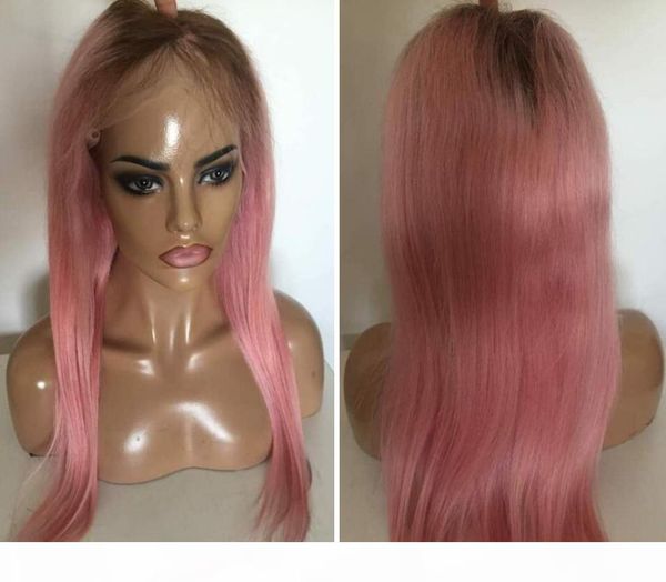 dark roots human hair ombre blond 6 613 wavy lace wigs 24inch silky straight brazilian remy hair pink full lace wig ing, Black;brown
dark roots human hair ombre blond 6 613 wavy lace wigs 24inch silky straight brazilian remy hair pink full lace wig ing, Black;brown