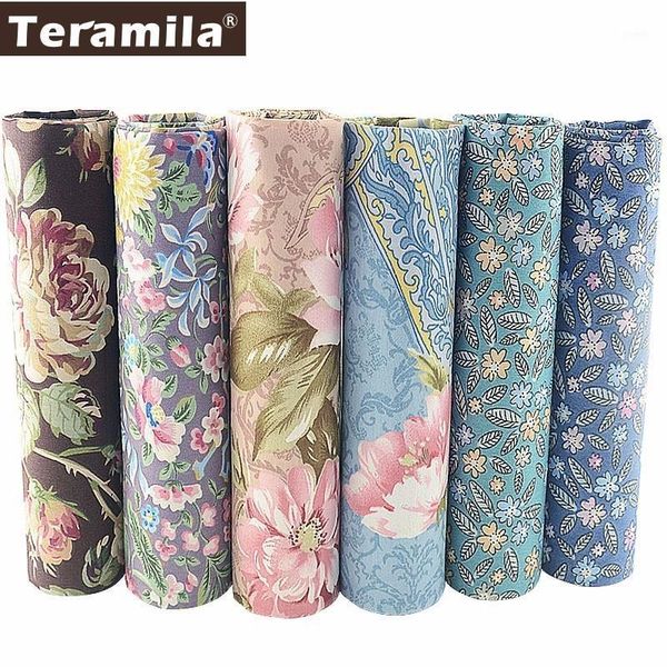 teramila printed floral fabric meter 100% cotton twill diy sewing material patchwork telas 6 pcs/40cmx50cm tissus scrapbooking1, Black;white
teramila printed floral fabric meter 100% cotton twill diy sewing material patchwork telas 6 pcs/40cmx50cm tissus scrapbooking1, Black;white